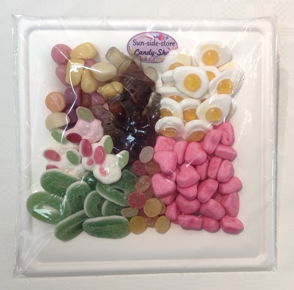 Party Süßigkeitenplatte Groß 600g